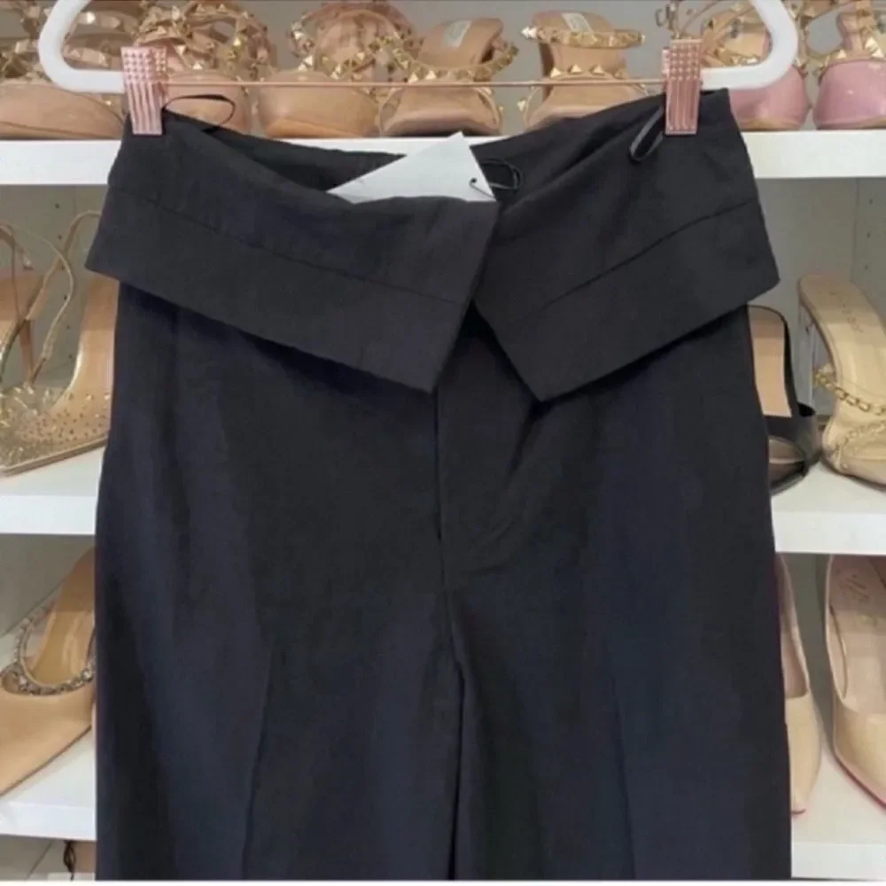 NWT Linen blend full length pants Size Xsmall